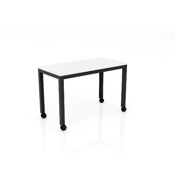 Axis Mobile Meeting Table 1200x750 Black WHT